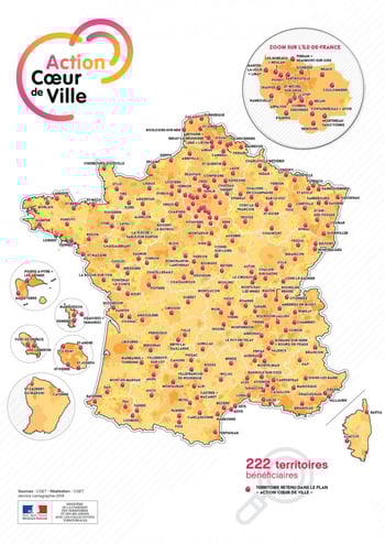 Cartes 222 villes